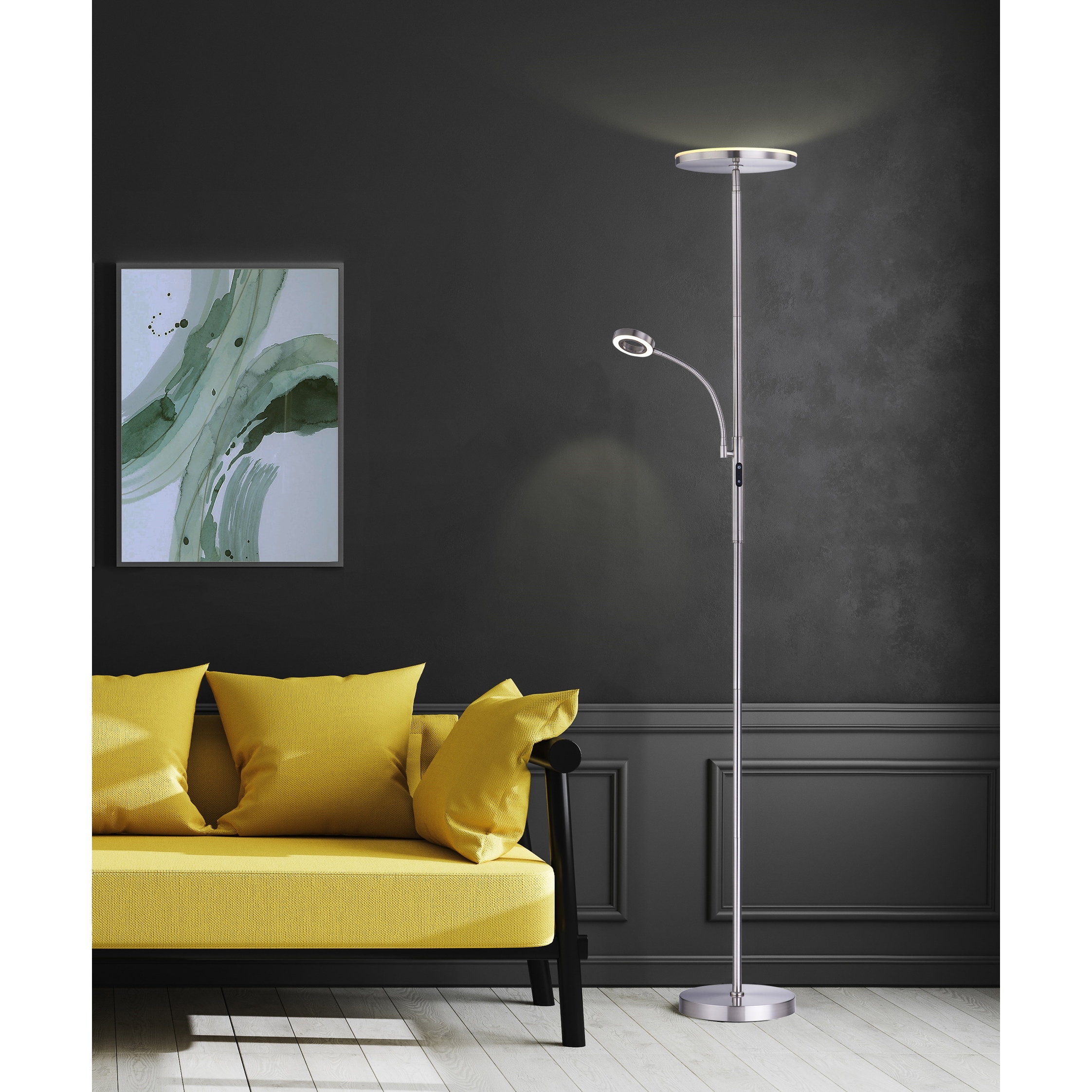 Halogen torchiere floor lamp 500 watts 2025