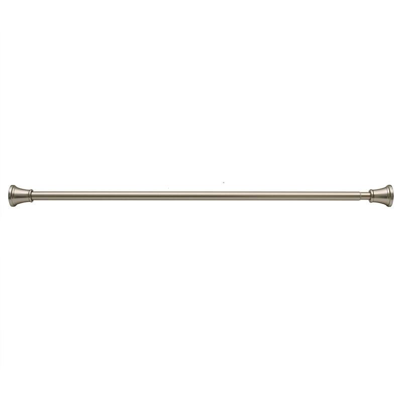 Utopia Alley Adjustable 72-Inch Shower Curtain Tension Rod - Rust-Proof Aluminum with Rubber End Cap, No Drill Installation