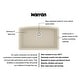 preview thumbnail 34 of 65, Karran Undermount Quartz 32 in. Single Bowl Kitchen Sink Kit