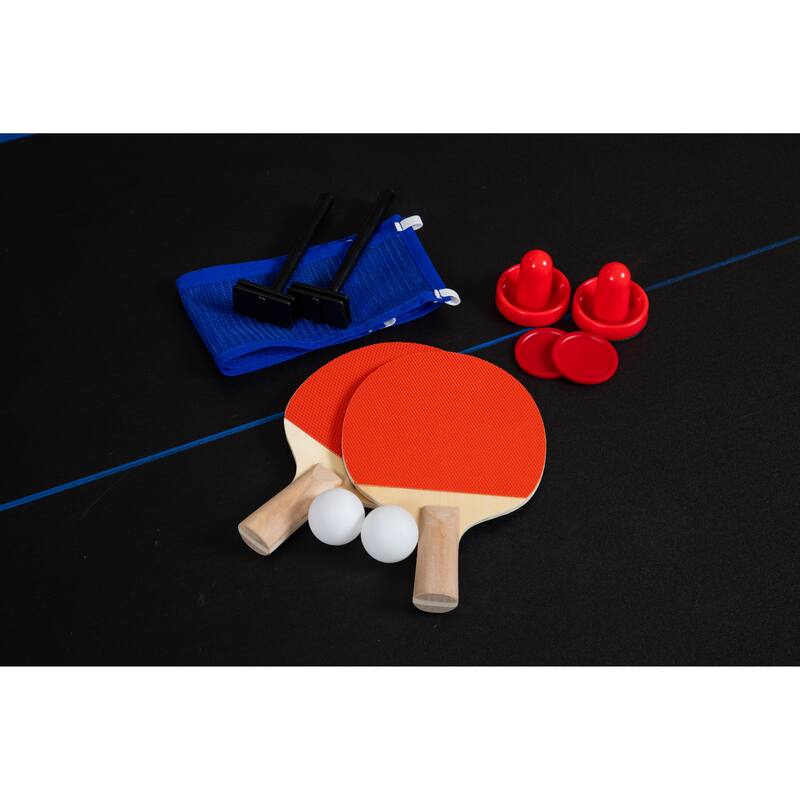 Hathaway Bandit 5-ft Air Hockey Table with Table Tennis Top