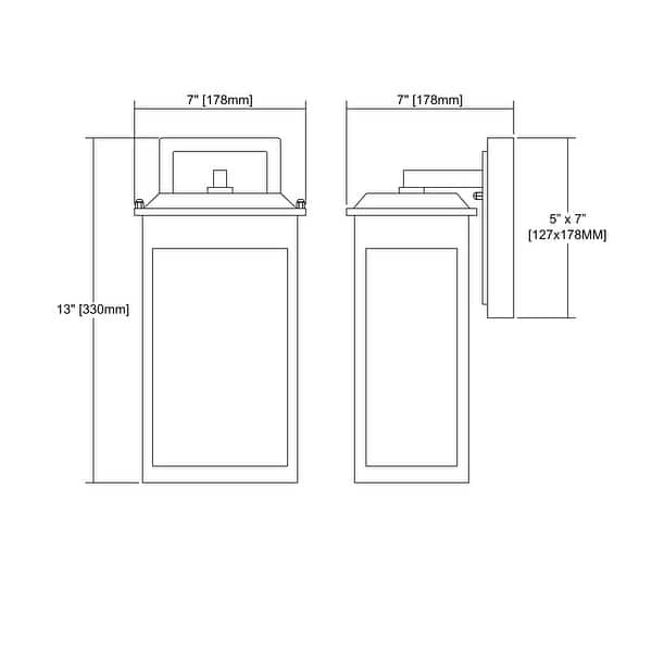 Elk Home Newcastle Matte Black With Water Glass 1 Light Wall Sconce