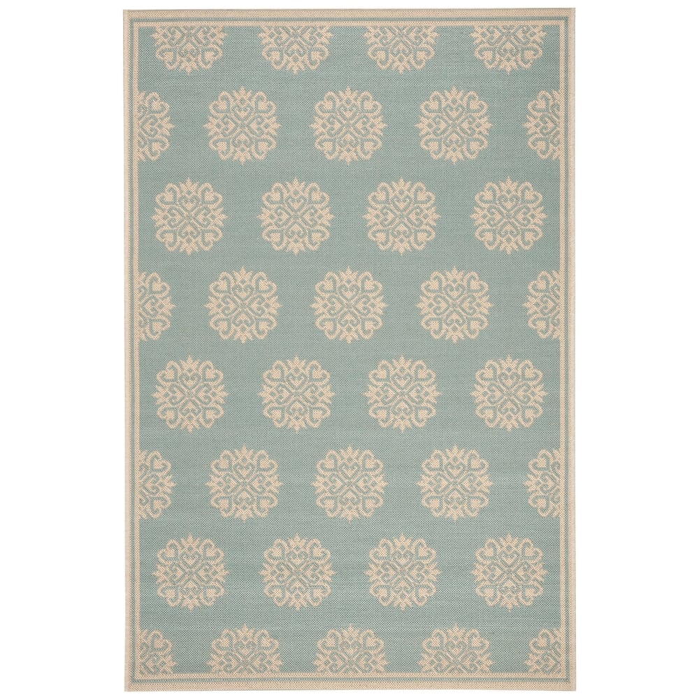 SAFAVIEH Beach House Indoor/ Outdoor Waterproof Patio Backyard Rug