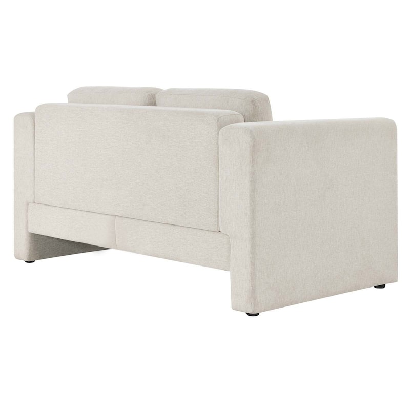 JASIWAY 3-seater Teddy Velvet Modern Upholstered Sofa Sectional Sofa