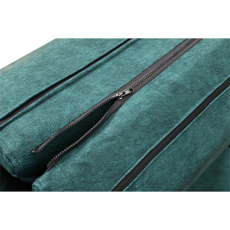 Green 2-Seating Living Room Sofa Set