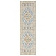 preview thumbnail 10 of 8, SAFAVIEH Handmade Heritage Hilga Traditional Wool Rug 2'3" x 8' Runner - Green/Ivory - Runner