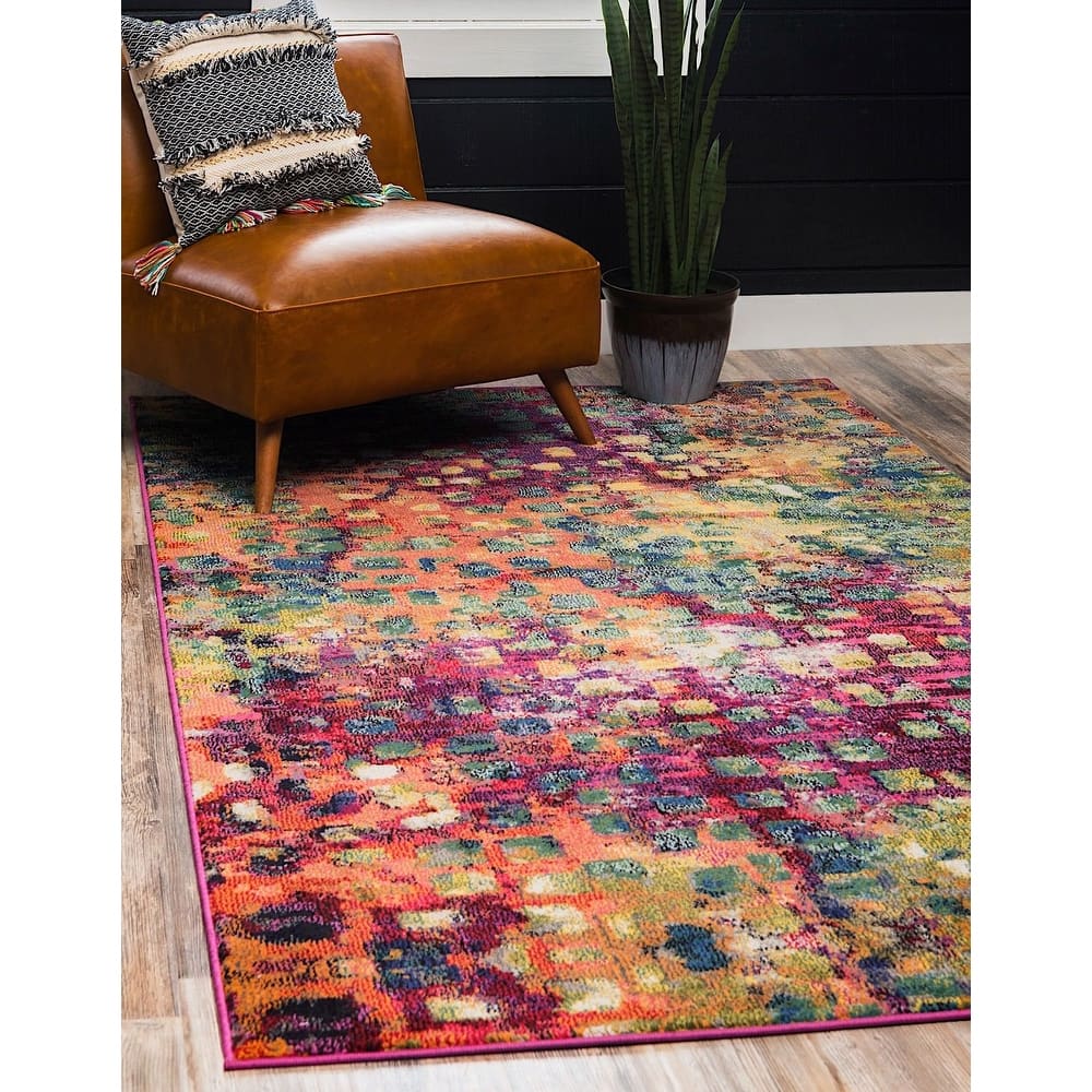 Contemporary Zhale Collection Area Rug
