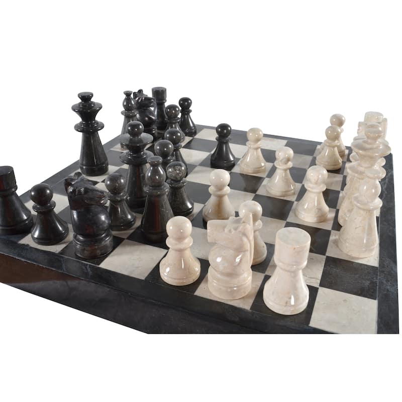 Hand Carved Marble Chess Set
