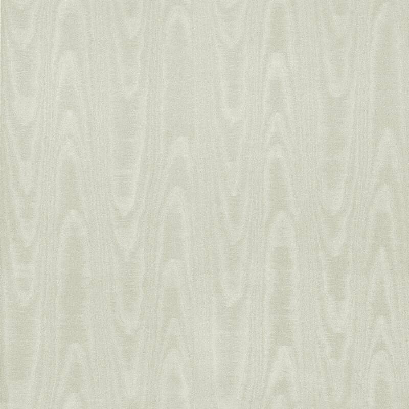 Sirpi Angelina Silver Moire Wallpaper - 20.9 x 396 x 0.025