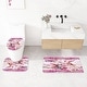 preview thumbnail 10 of 22, 4 Pcs HummingBird Flower Shower Curtain Sets with Rugs for Bathroom Decor, Vintage Floral (Hooks Not Included)