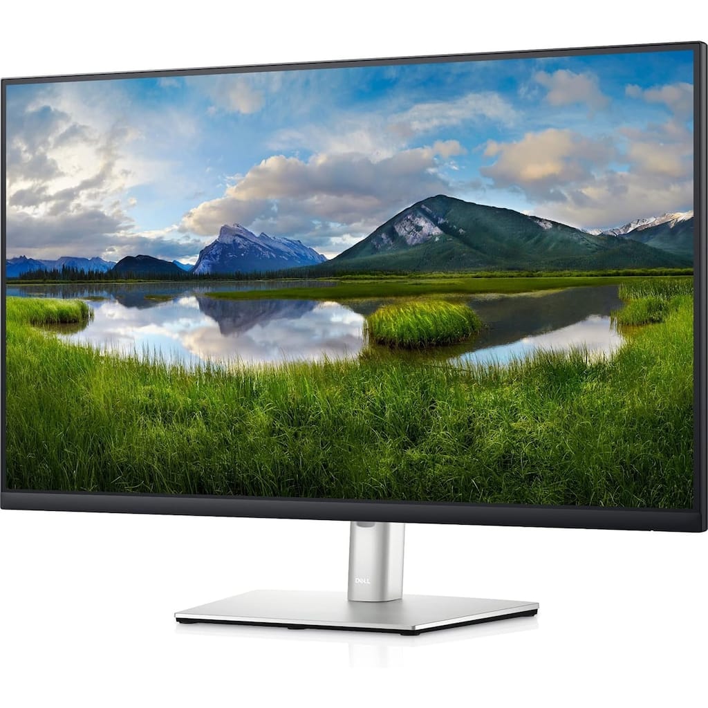 Dell P3221D-B 31.5" QHD Wide 1440p LCD Monitor, 16:9, B Grade, Black-Refurbished