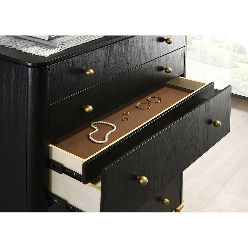 Arini 4-Piece Bedroom Set with Panel Bed Frame