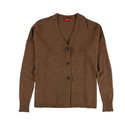 n:philanthropy Womens Solaris Cardigan Sweater,, Brown, Small