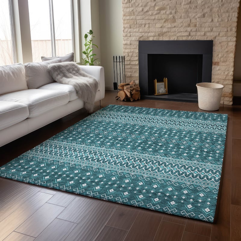 Premium Washable Super Soft Boho Moroccan Mayfield Rug