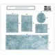 preview thumbnail 132 of 131, Luxury Plush Bathroom Rug Set - Quick-Dry, Soft Microfiber, Non-Slip, Absorbent & Washable Bath Mats