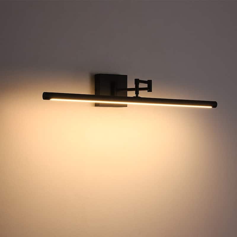 Adjustable Dimmable LED Linear Bathroom Vanity Wall Sconce