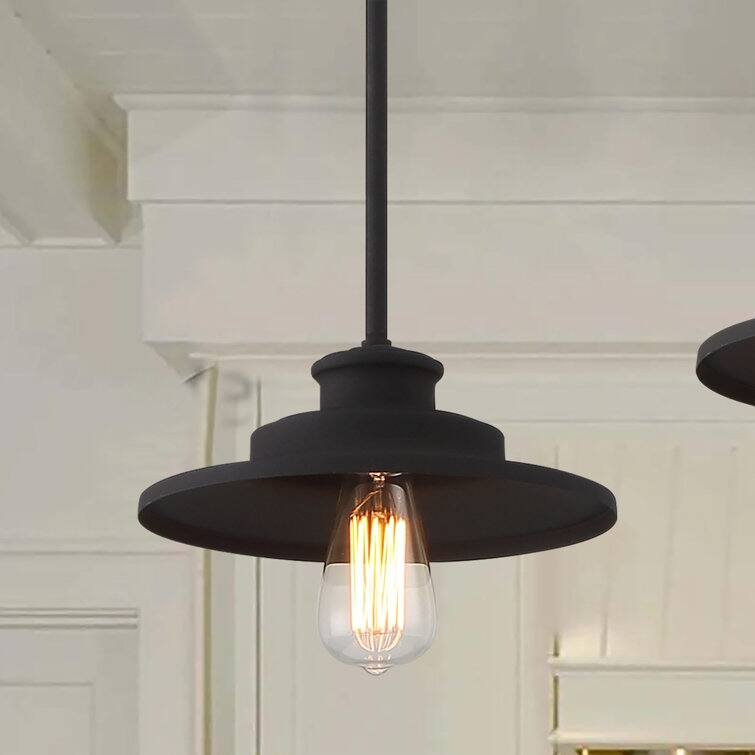 Acroma 1-light Farmhouse Industrial Barn Pendant for Tool Shed - Set of 1