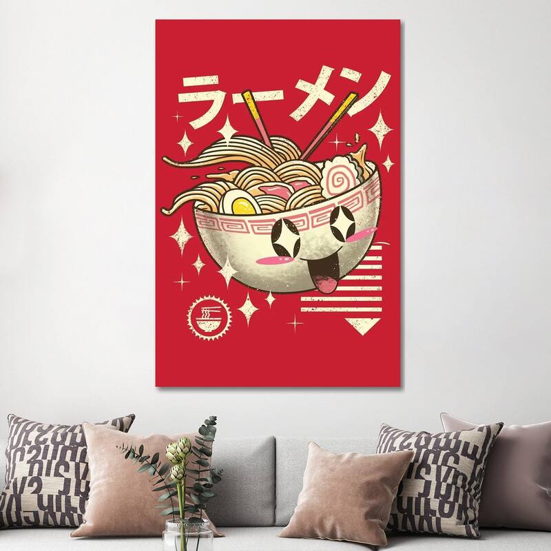 iCanvas "Kawaii Ramen" by Vincent Trinidad Canvas Print