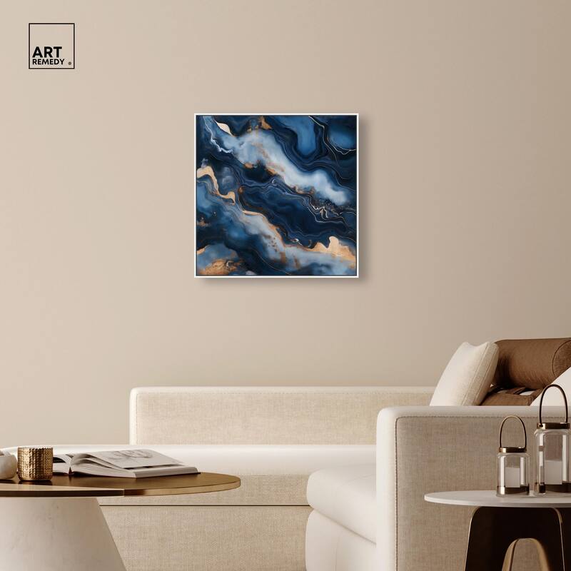 Deep Sea Geode IV Canvas by Art Remedy