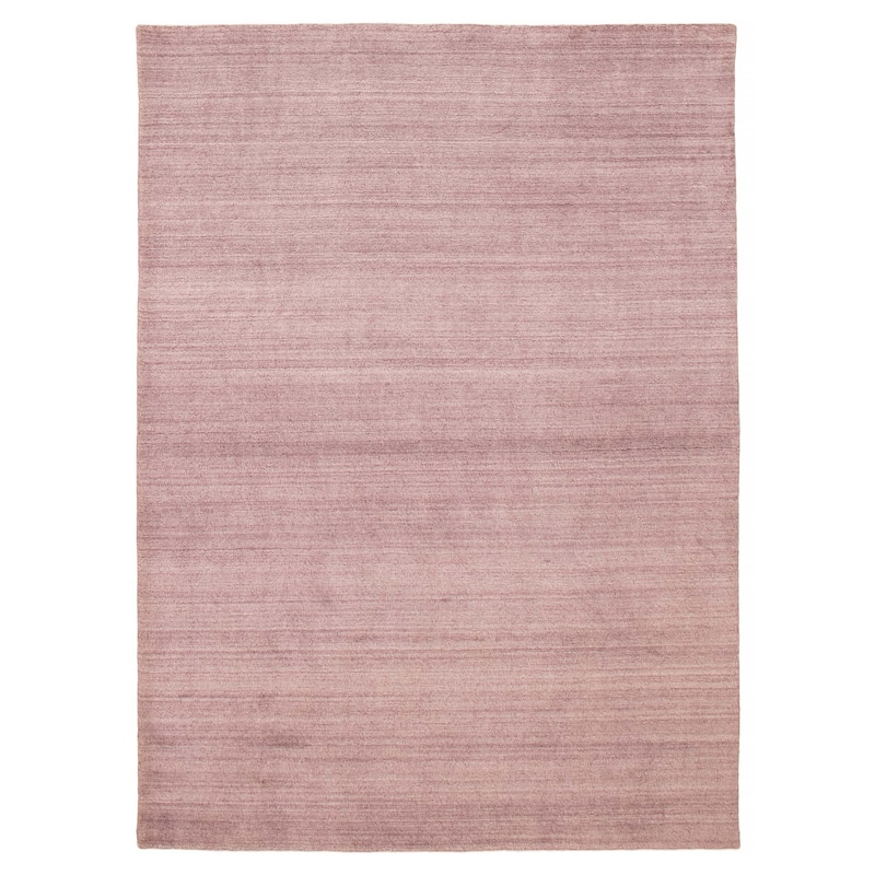 ECARPETGALLERY Hand Loomed Kashkuli Gabbeh Violet Wool Rug - 5'6 x 7'7 - Violet - 5'6 x 7'7