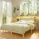 preview thumbnail 51 of 82, Headboards with Storage Shelves, Head Board with Power Outlet and LED Light for Bed Frame