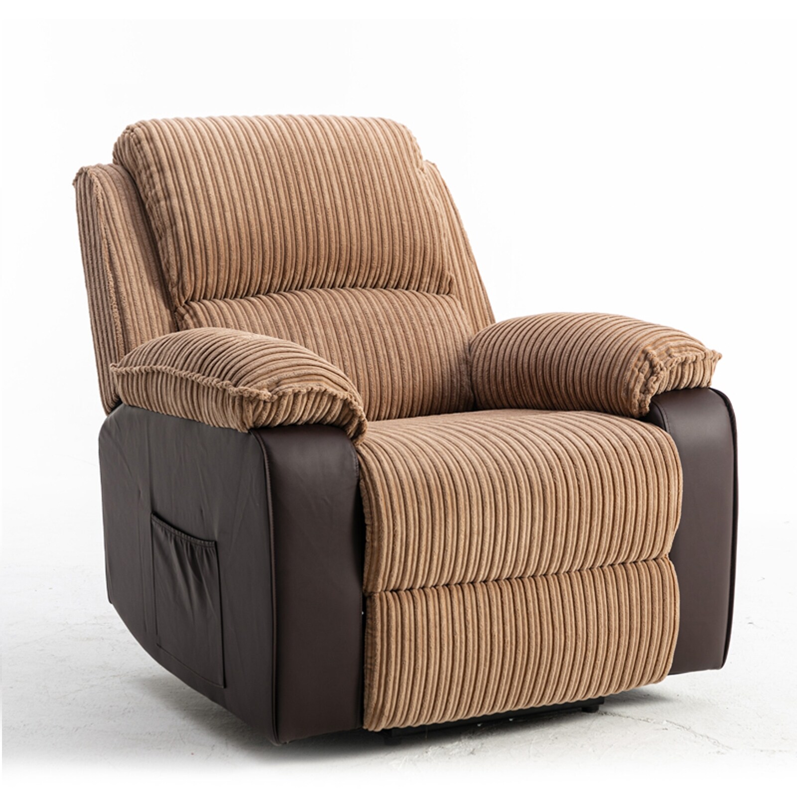 Postana jumbo cord clearance fabric recliner armchair