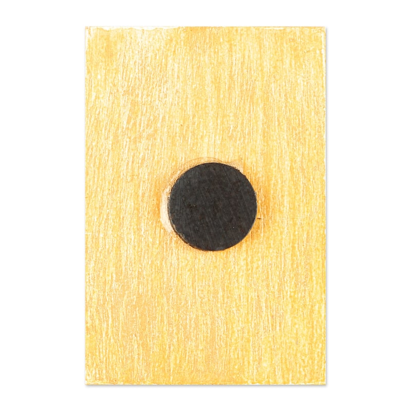 Novica Handmade Colorful Underworld Decoupage Wood Magnet