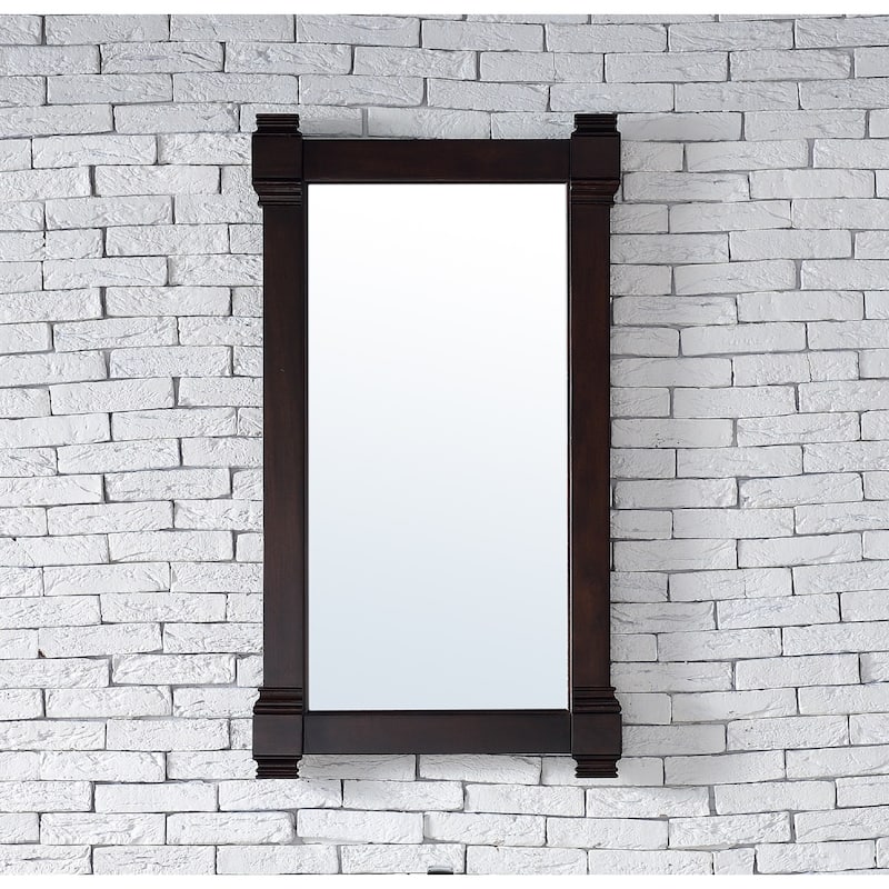 James Martin Vanities Brittany 22" Mirror, Burnished Mahogany