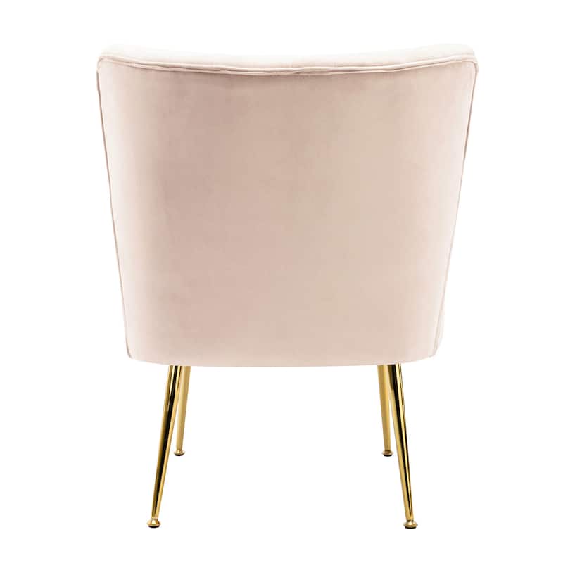 Heaven Contemporary Velvet Upholstered Accent Chair