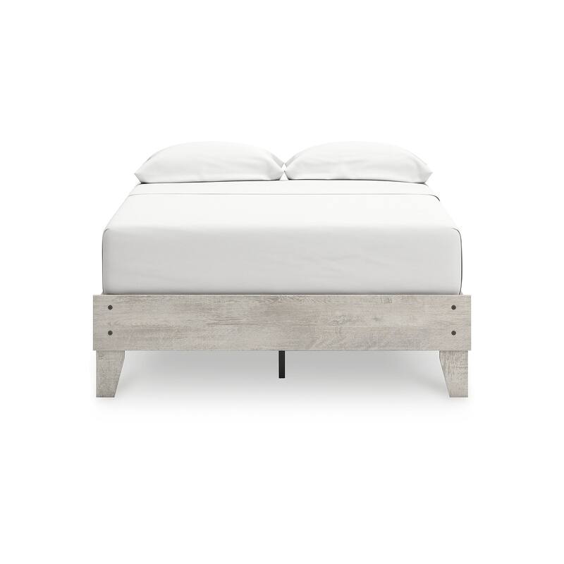 Signature Design by Ashley Shawburn Gray Platform Bed