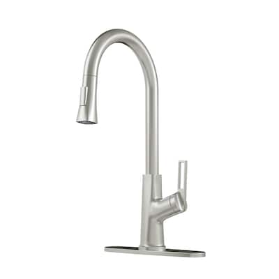 Single Handle Pull-Down Sprayer Kitchen Faucet