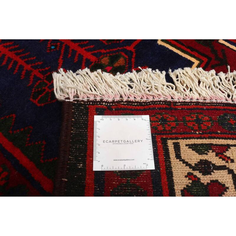 ECARPETGALLERY Hand-knotted Konya Anatolian Dark Blue Wool Rug - 5'0 x 9'6