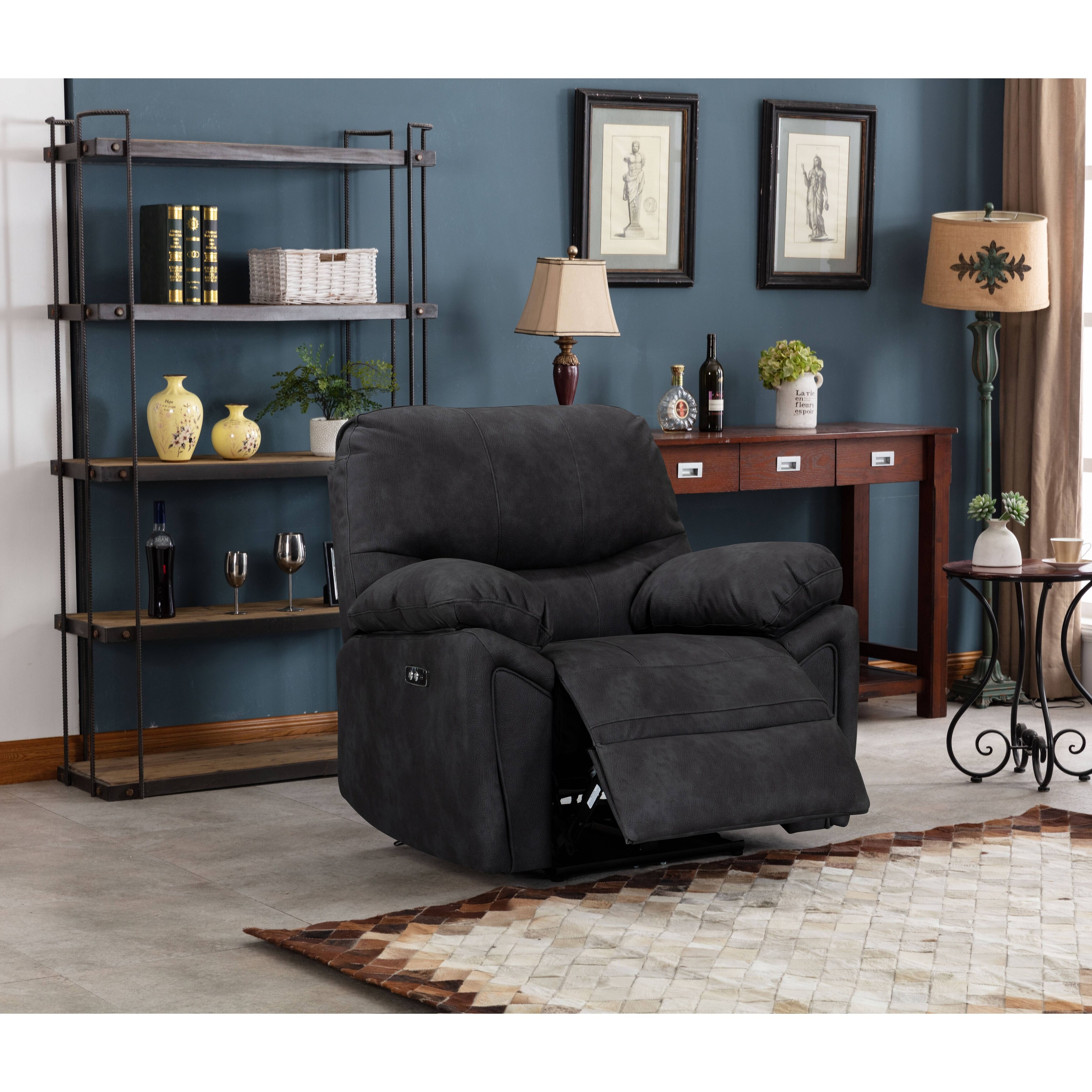 Motorised single online seater recliner