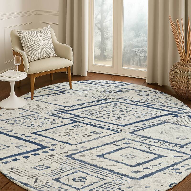 Machine Washable Indoor/ Outdoor Global Andes Chantille Rug