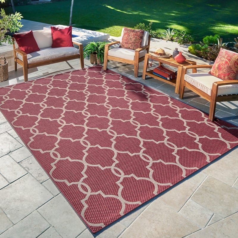 Gertmenian Grace Premium Multi-Size Multi-Colored Flatweave Indoor/ Outdoor Area Rug Collection