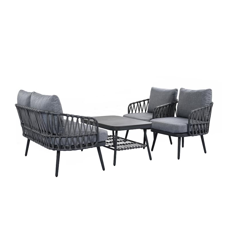 4-Piece Outdoor Patio Furniture Set