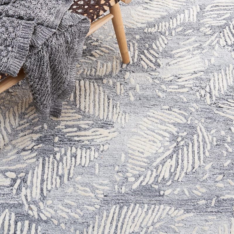 SAFAVIEH Handmade Glamour Shag Contemporary Rug