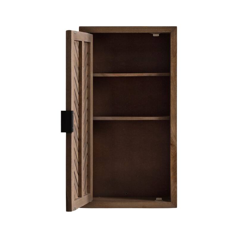 Kate and Laurel Mezzeta Tall 2-Door Bath Cabinet