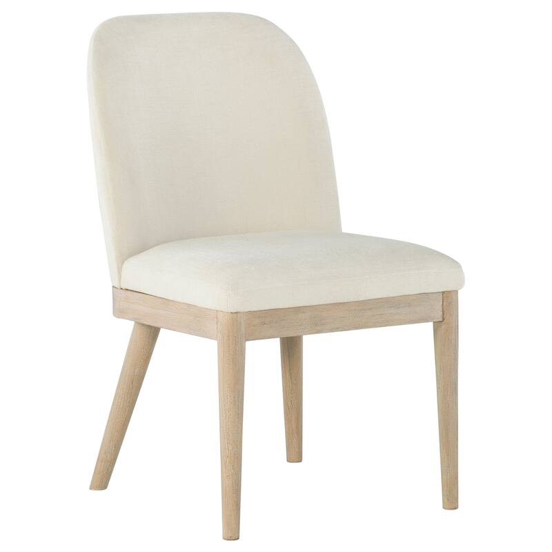 Solano Upholstered Dining Side Chair Beige (Set of 2) - 20.5" x 24" x 35.25"