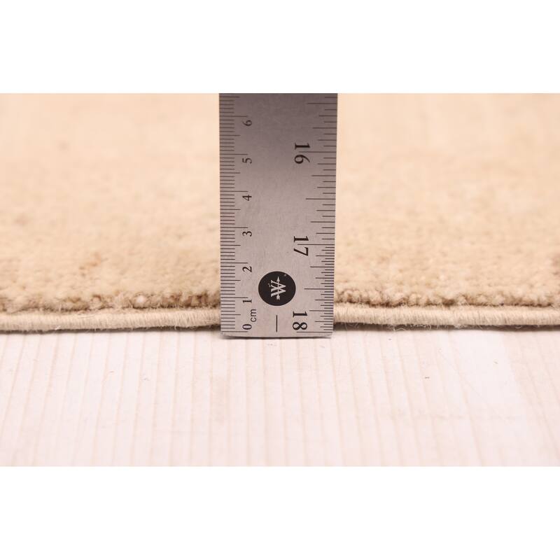 ECARPETGALLERY Hand-knotted Peshawar Oushak Beige Wool Rug - 9'10 x 14'4