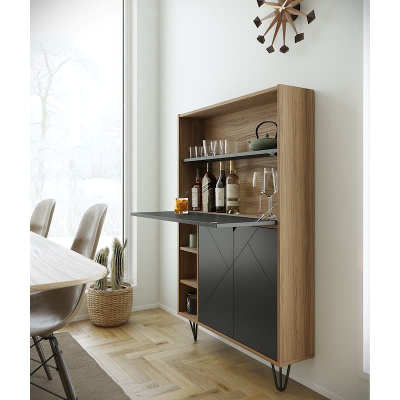 Nexera Slim Secretary Desk