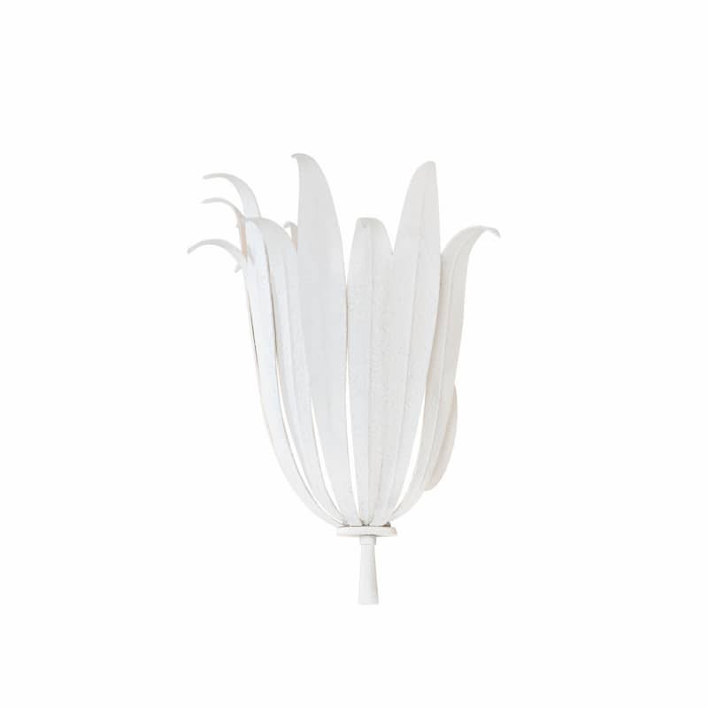 Eden 1-light Wall Sconce - Textured White