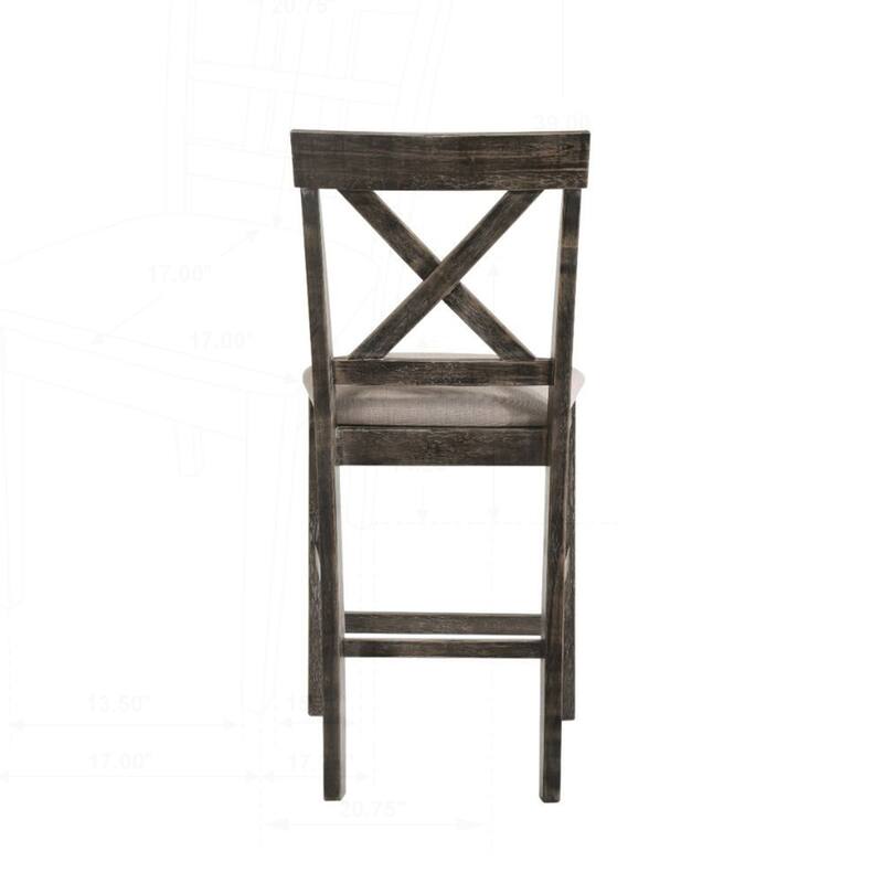 Charming Armless Linen Padded Chair Set for Versatile Use and Timeless Appeal