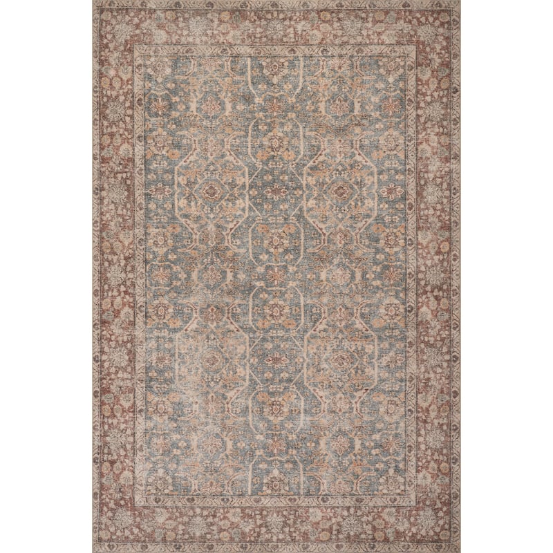 Nuloom Hillstone Collection Traditional Vintage Medallion Area Rug