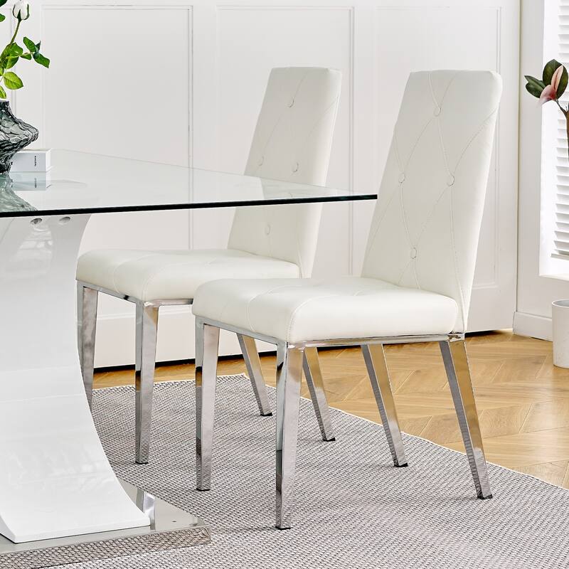 Set of 2 Modern Simple Dining Chair