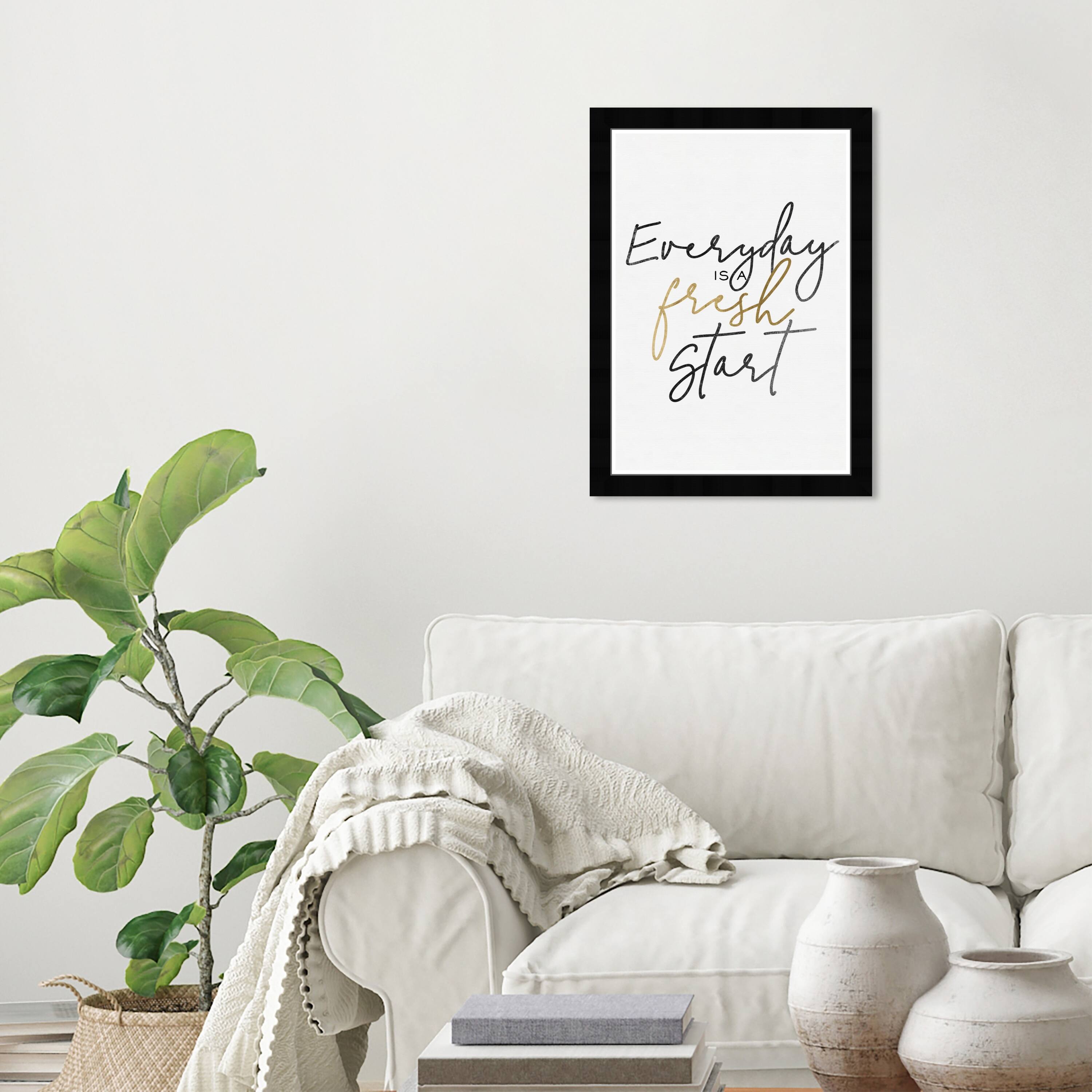 Wynwood Studio 'Everyday is a Fresh Start Minimal' Typography and