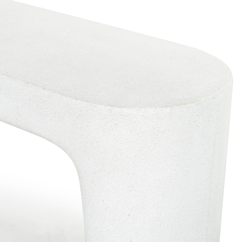 SAFAVIEH Couture Tolbert Concrete Console Table - 48"W x 16"D x 30"H
