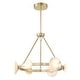 preview thumbnail 2 of 0, Minka Lavery 3596-L Zill 28" Wide LED Ring Chandelier