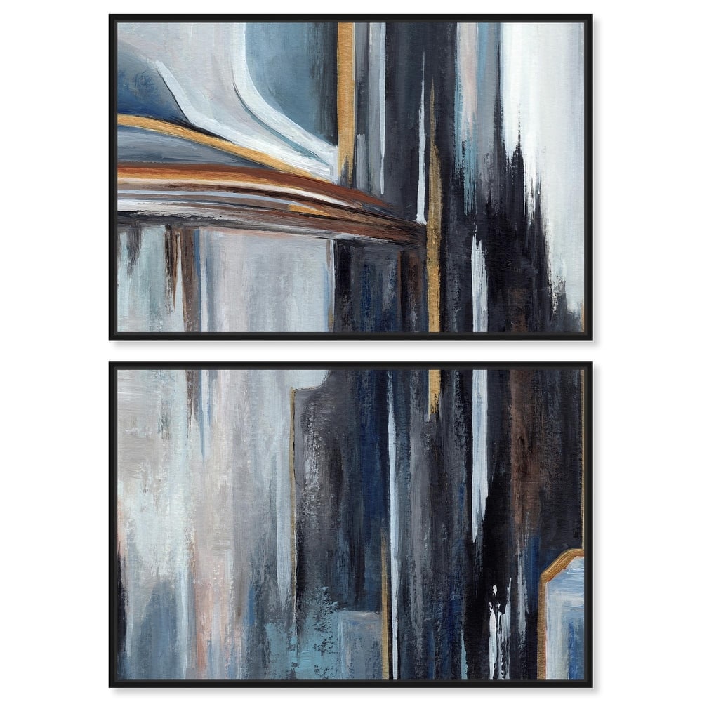 Aftereffect Canvas Set of 2 by Art Remedy