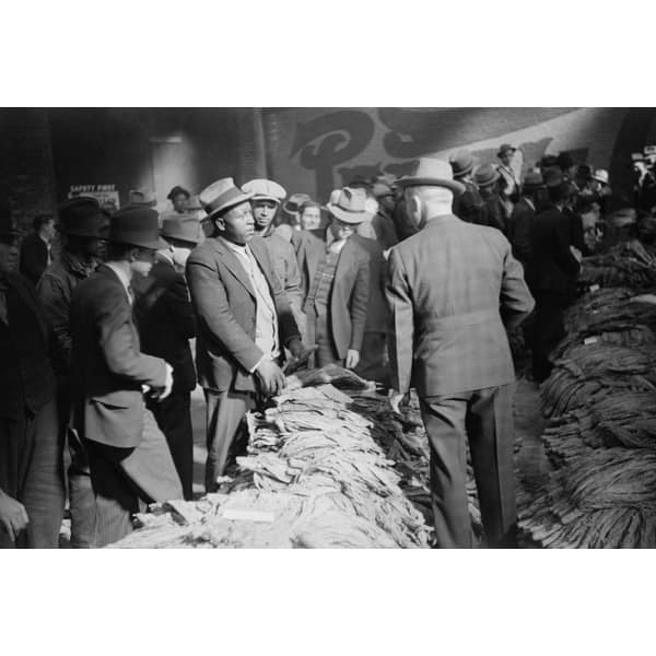 African American Farmer Negotiating At A Tobacco Auction History Overstock 24382891 Oauctions wants to make your experiences with our site positive. overstock com