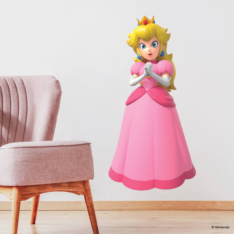 WallPops Super Mario Princess Peach Wall Decals